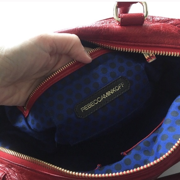 Rebecca Minkoff M.A.B Mini ❤️ Lipstick Red - Picture 6 of 8